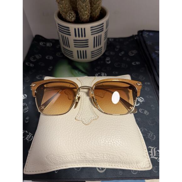 Chrome Hearts Sluntradiction - A Wood Sunglasses
